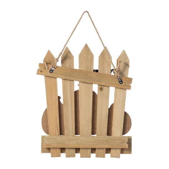 Glitzhome® 14"H Halloween Wood Jack O Lantern Door Hanger